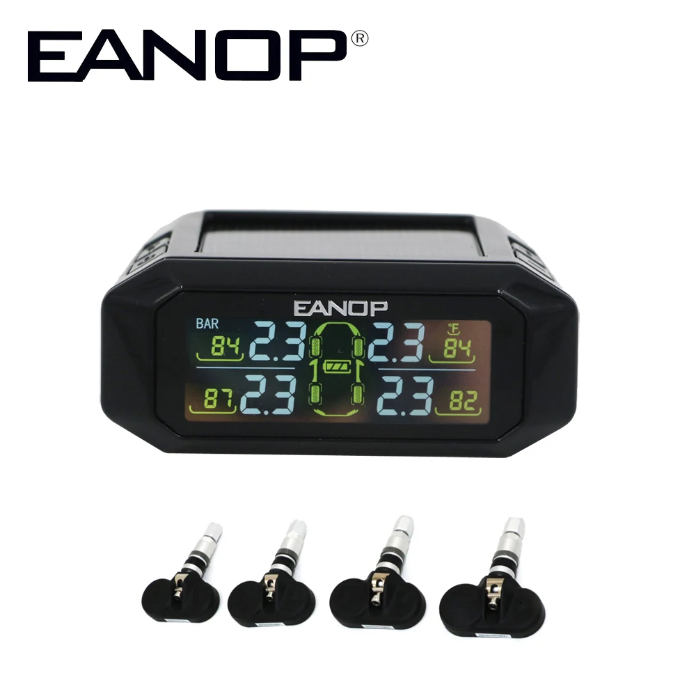 

EANOP S601 TPMS Tire Pressure Monitoring System Tyre Pressure Sensor Presion neumaticos 4pcs Internal sensors