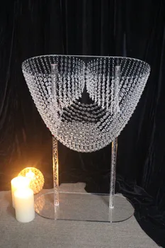 

new acrylic crystal wedding centerpiece Table centerpiece acrlic Wyedding chandelier