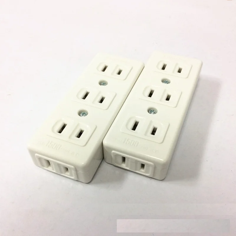 

20Pcs Wireless Japan socket Multi-function power connection 15A 125V Extension Socket Japan's specifications adapter power strip