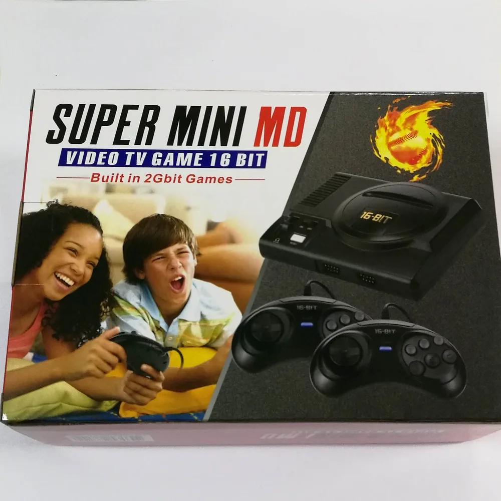 SUPER mini 16 bit AV out семейные игры тв видеоигры консоль бит 208 игр sega | Электроника