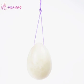 

HIMABM the biggest natural jade egg 50*30mm for Kegel Exercise 1pcs pelvic floor muscles vaginal exercise ben wa yoni egg