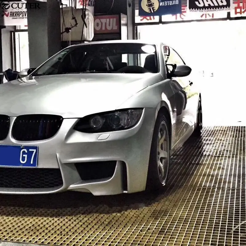 E92 комплект кузова автомобиля 1 м стильный передний бампер гриль для BMW 330i 335i 10 12|body