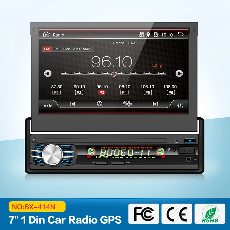 

Universal 7" One 1 Din Android 6.0 Quad Core Car DVD GPS Navigation With Autoradio WIFI 3G Audio Stereo Capacitive Touchscreen