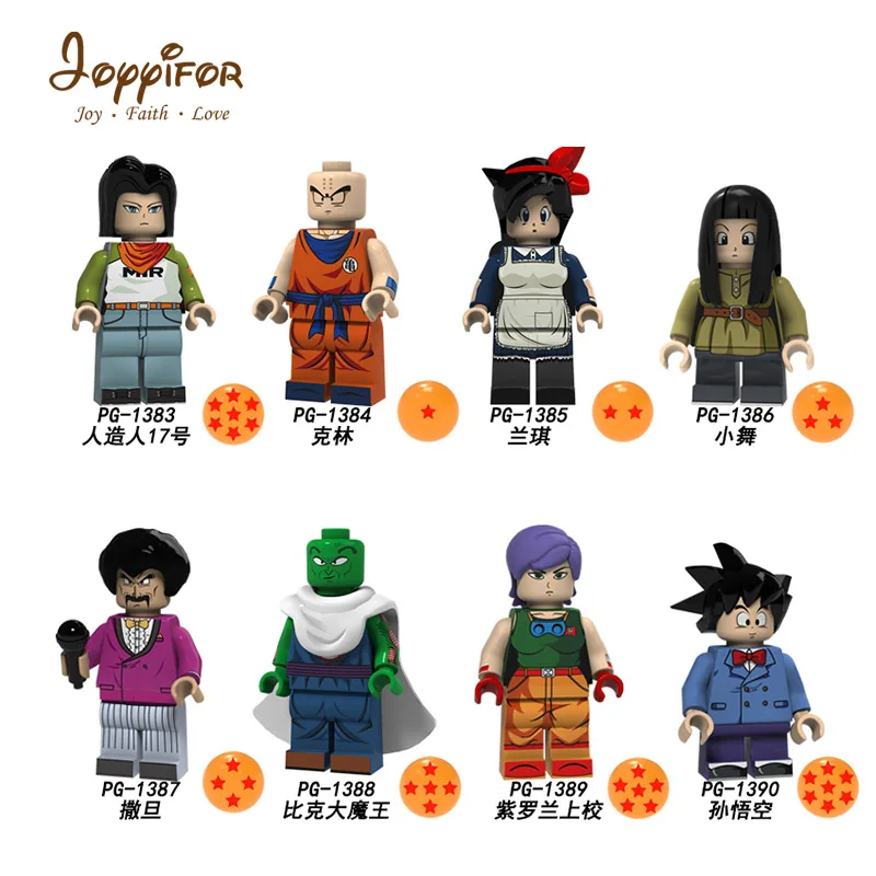 

Drogan ball gt Sun Wukong Kakarotto master wu kuling LEGOILYS Building Blocks Mini Bricks Children Toys doll