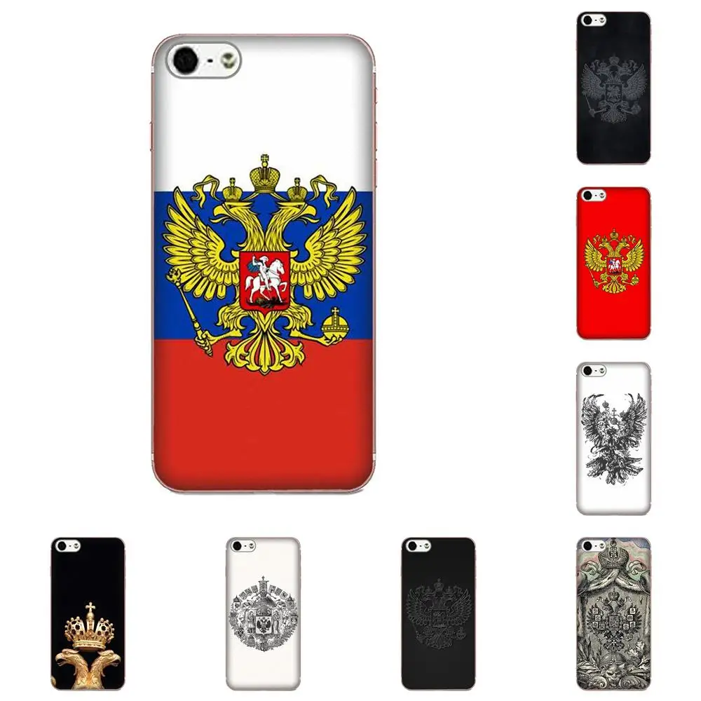 Для Galaxy Alpha Core Note 2 3 4 S2 A10 A20 A20E A30 A40 A50 A60 A70 M10 M20 M30 TPU чехол Мобильный русский герб |