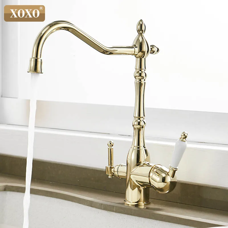  XOXO Filter Kitchen Faucets Deck Mounted Torneira Cozinha Mixer Tap Cold and hot Water Purification - 33005786710