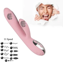 10 Speed Auto Heating Big Dildo Vibrator G Spot Vagina Massage Masturbation Powerful Dual Vibration Sex Toys For Women