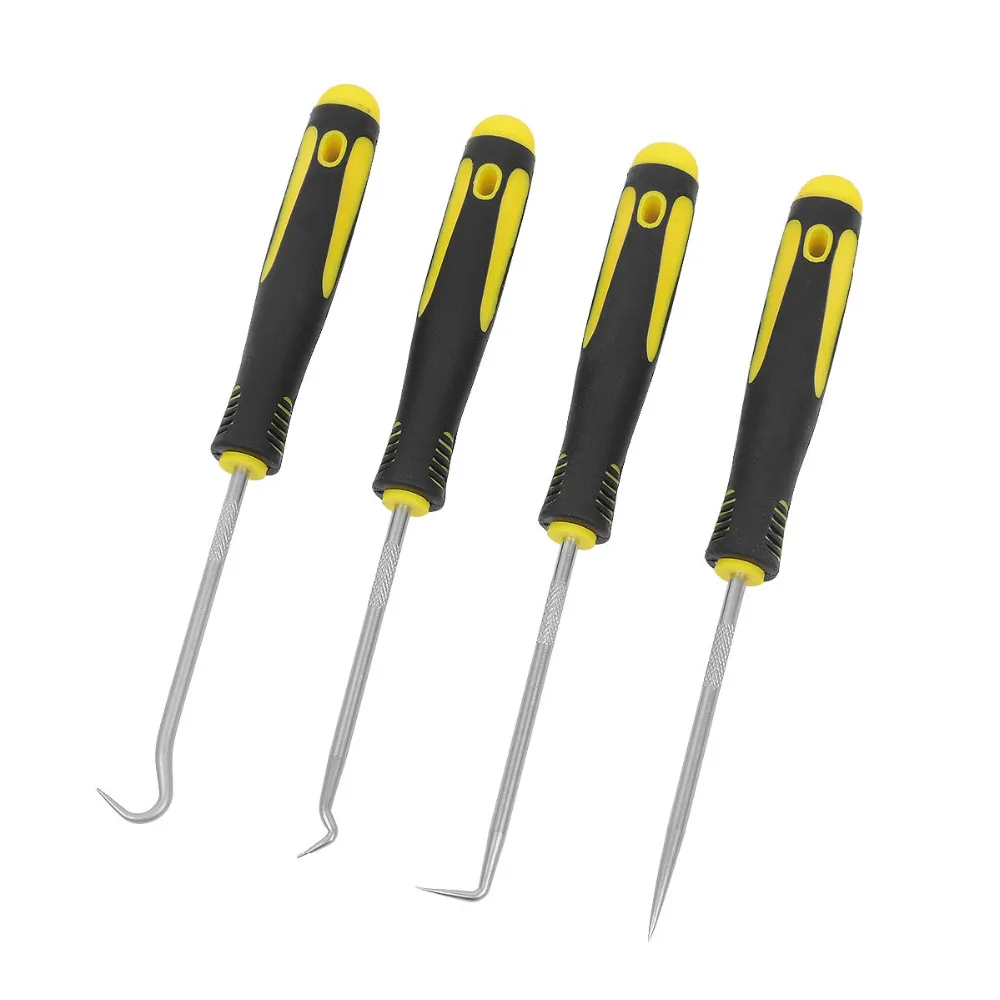 WHDZ-Durable-Car-Hook-Craft-Hand Tools-4Pcs-Oil-Seal-O-Ring-Seal-Remover-Pick-S