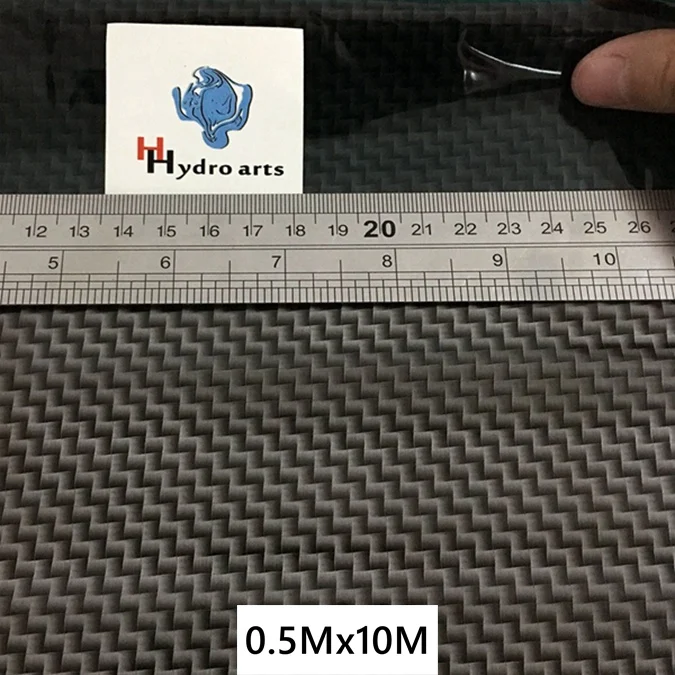 0,5 м* широкий Новое поступление углеродного волокна гидрографическая пленка вода трансферная печать пленка для aqua печати фильм для двигателя и автомобиля - Цвет: HFY659
