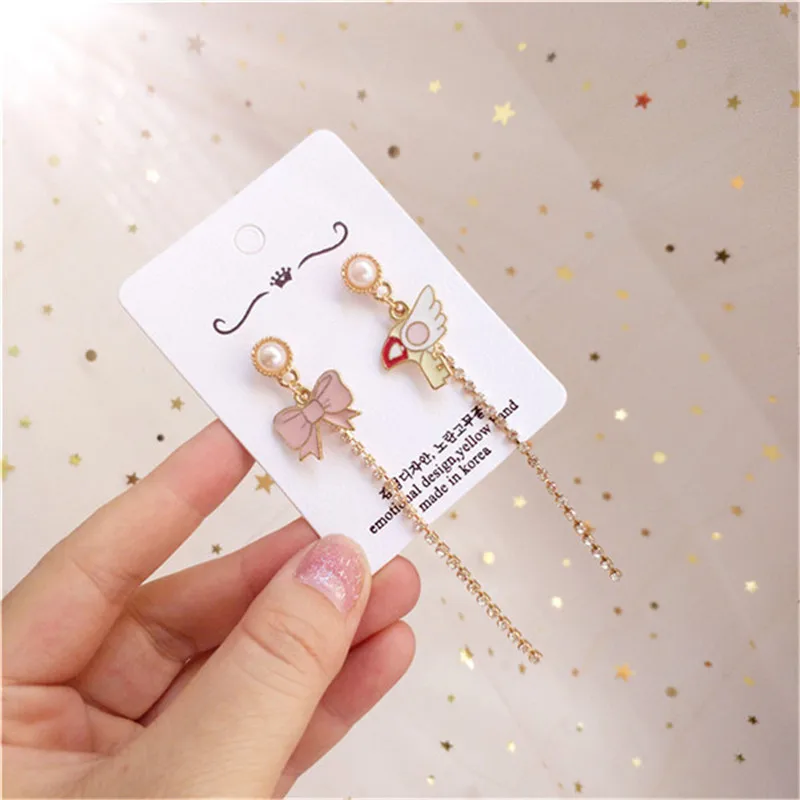 Korea Handmade Bee Rabbit Swan Doll Ice cream Cherry Women Drop Earrings Bangle Earrings Fashion Jewelry Accessories-JQDPER130D5