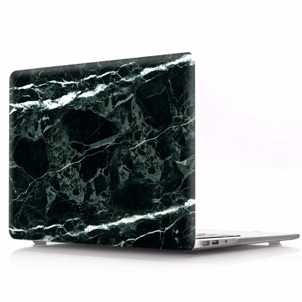 Жесткий чехол с мраморной текстурой Dower me для Macbook Air Pro Retina 11 13 15 3 дюймов сенсорной