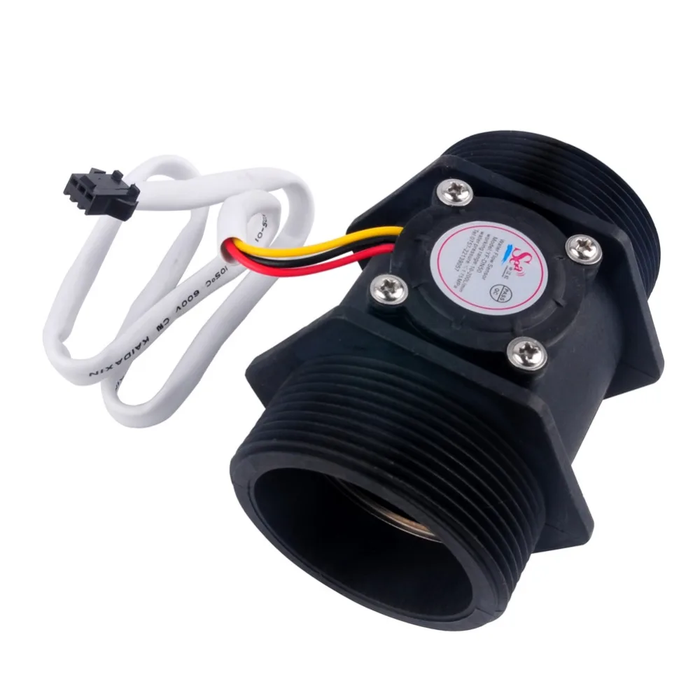 

DN50 G2" Water Flow Hall Effect Sensor Switch Gauges Flowmeter Milk Coffee Flow Meter Counter 10 -200L /min XZ0044