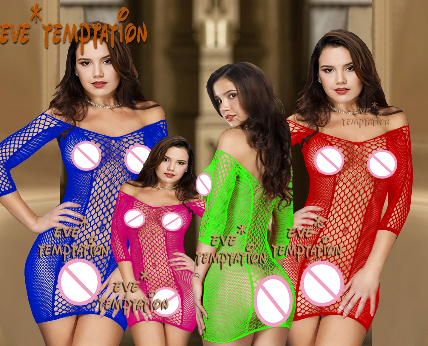 

plus size lingerie Sexy Lingerie Babydoll dress perforate Underwear Sleepwear Teddies Sleepwear Tights Best Nightgown toy W042