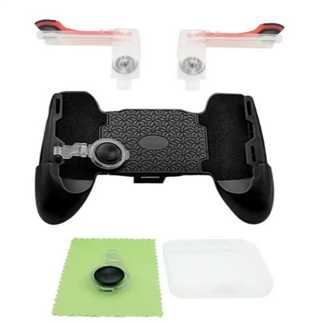 Portable Pubg Mobile Gamepad Pubg Controller for Phone L1R1 Grip with Joystick Trigger L1r1 Fire Buttons for iPhone Android IOS