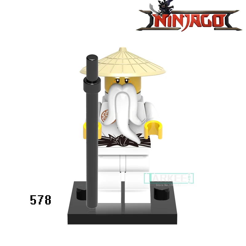 

Building Blocks XH578 Master Sensei Wu Ninja Figures Batman Super Heroes Deadpool Set Model Action Bricks Kids DIY Toys Hobbies