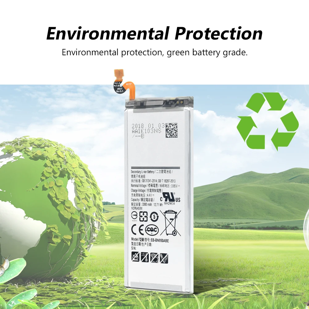 3 85 v батарея для samsung galaxy SM N950FD N950F/DS N950J N950N M N950U N950W проект Байкал V ионно литиевая