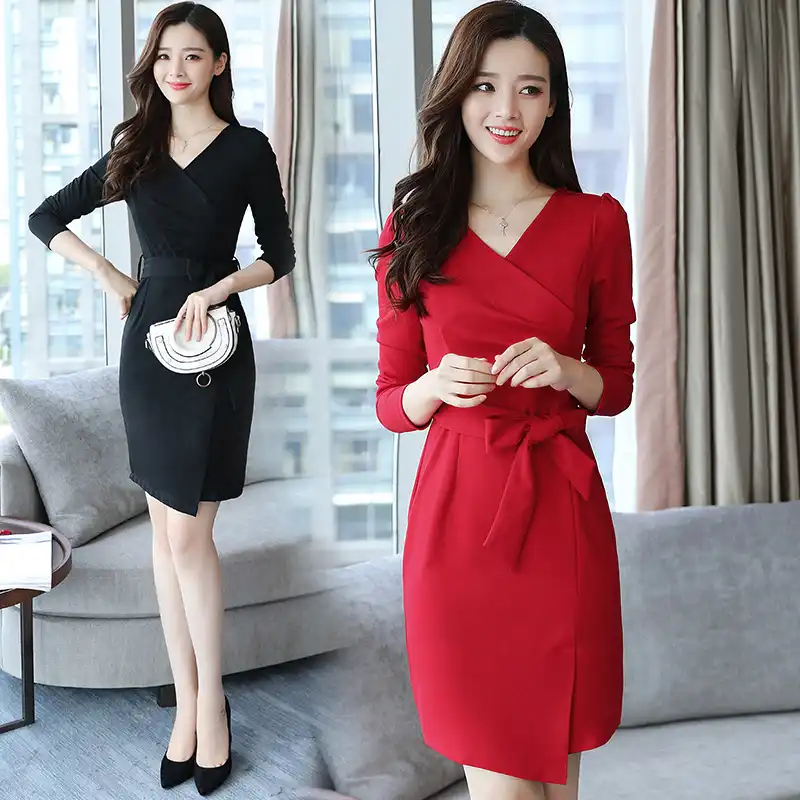 vestidos otoño 2018