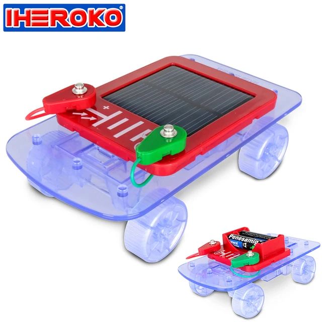 DIY Solar Power Toy Car Educational Toys Assembled Model Simple Science