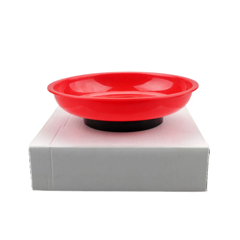 6inch Round magnetic parts bowl tool tray nuts bolts screws part tray high-intensity magnet bowl