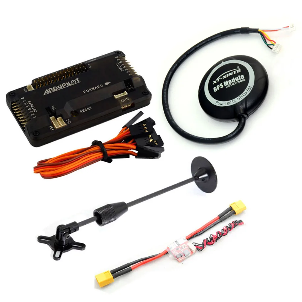 APM 2.8 Flight Controller w/ Case and Shock Absorber +UBLOX NEO 6M GPS