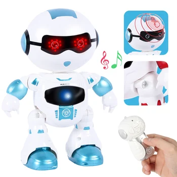 

New RC Head Touch Sensing Function Robot Dancing Singing Action Figure Control RC Robot Toy for Boys Children Birthday Gifts