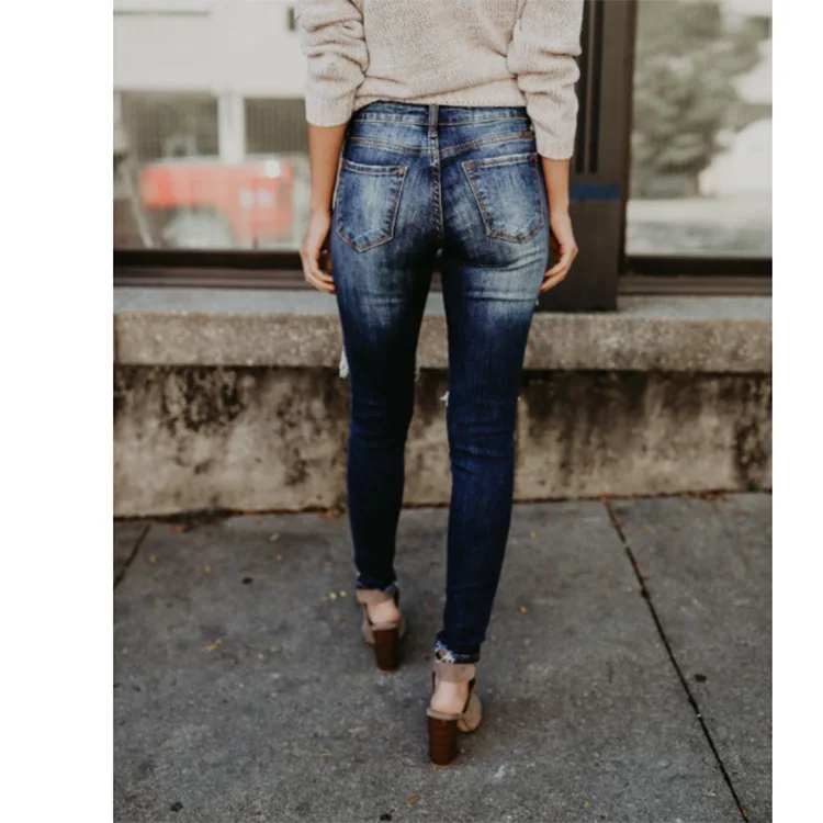 Рваные джинсы для женщин, уличные джинсы с дырками, женские повседневные винтажные джинсы для мам, женские модные брюки, женские черные, лето, Осень, XL