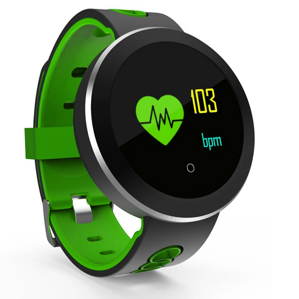 Wireless Bluetooth Watch Heart Rate Monitor Smart Band IP68 Waterproof Support Weather Fitness Tracker Bracelet | Электроника