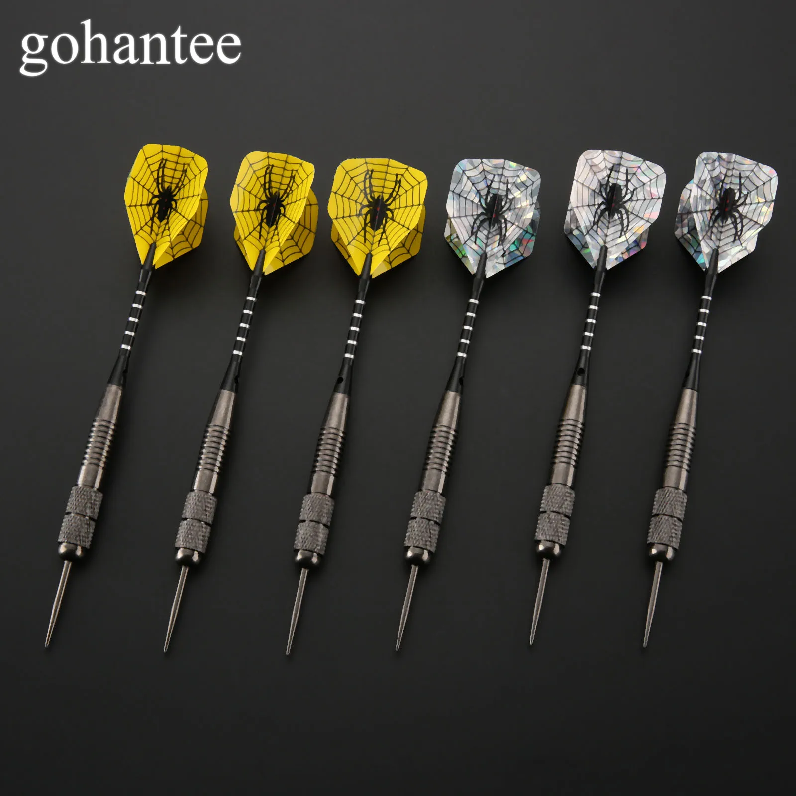 3PCS/SET Tungsten Steel Needle Tip Darts 26g Aluminium+Plastic Dart