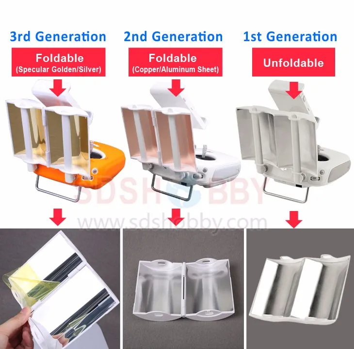 Sunnylife Foldable Remote Control Antenna Signal Booster Extend Enhance Reinforce For DJI Phantom 4 /4PRO+/3 / Inspire