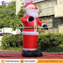 Индивидуальные 1,8 метров Высокие надувные рождественские волны Санта горячая Распродажа, надувной Рождественский мужчина для игрушки для показа