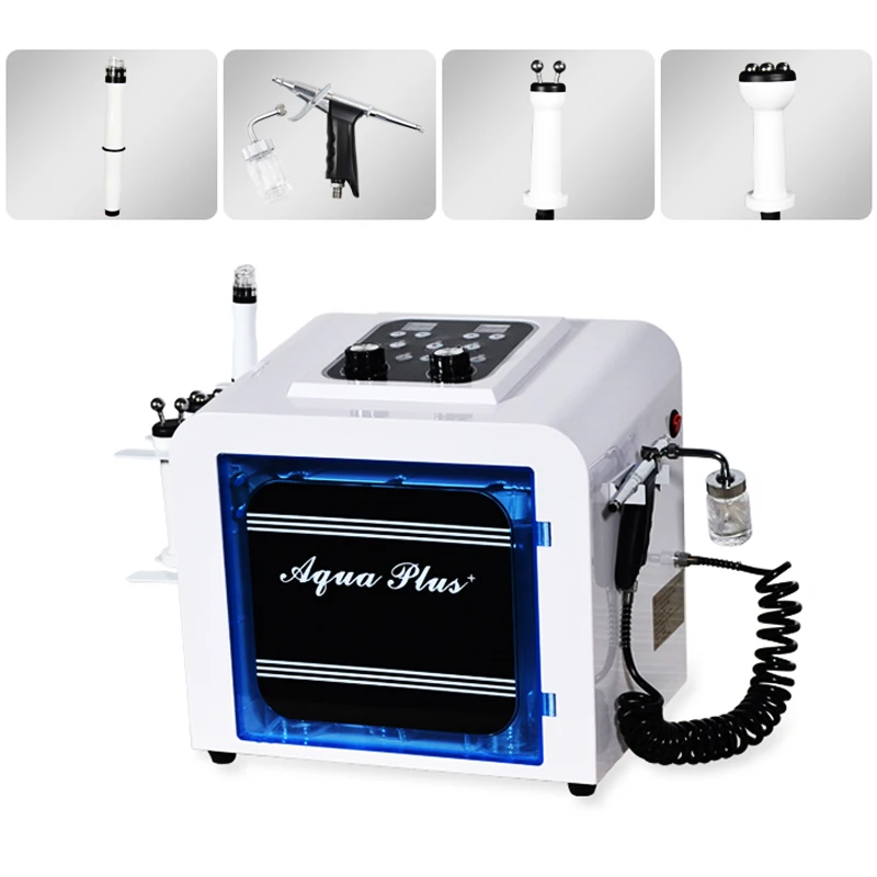 

Home Use Mini 4 in 1 Facial Oxygen Jet O2 Peel Machine Water oxygen jet peel facial equipment hydro diomand dermabrasion beauty