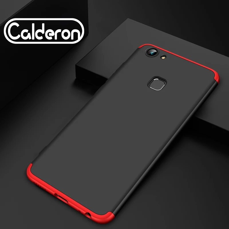 

McCollum For Vivo V7 Case 360 Full Protection Armor Hybrid Anti-knock Hard PC Matte Case For Vivo Y75 Cover Bags Phone Bumper