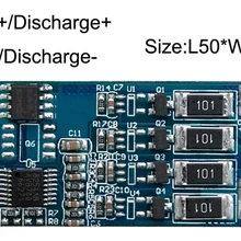 2 шт. 4S 8A литий-ионный BMS PCM плата защиты батареи для литий-ионного аккумулятора SH04008008-LB4S8A