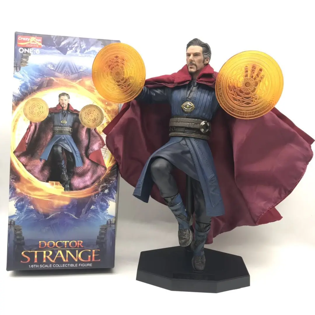 12 &quotНовые Сумасшедшие игрушки Мстители доктор странные 1/6 весы коллекционная