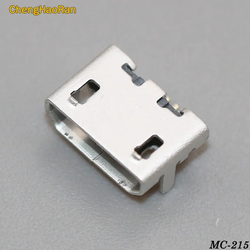 ChengHaoRan 10 шт. Micro USB 5 P, 5-контактный разъем Micro USB, 5 крепеж; микро-usb разъем для задней зарядки мобильного телефона