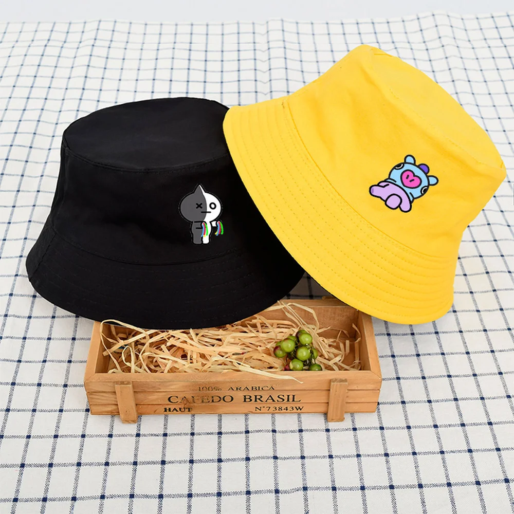 Fisherman's hat KPOP . bucket hat womens harajuku hats hat korea unisex