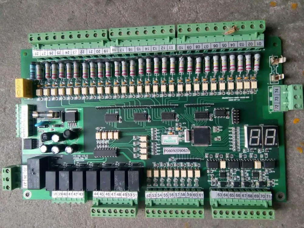 

Thyssen Escalator Control ECT-01-A, BoardThyssen Motherboard, Thyssen Escalator Accessories