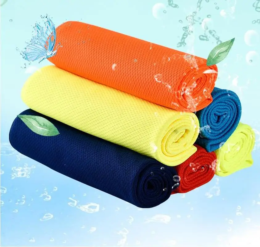 

Summer Travel Outdoor Sports Towel Cold Towel Ice Towel Quick Cooling Soft Quick Drying Gym Adults Towel 80x30cm