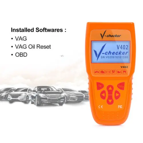 V-CHECKER VCHECKER V402 Oil Reset OBD2 диагностический инструмент автоматический считыватель кодов инструмент для обслуживания масла