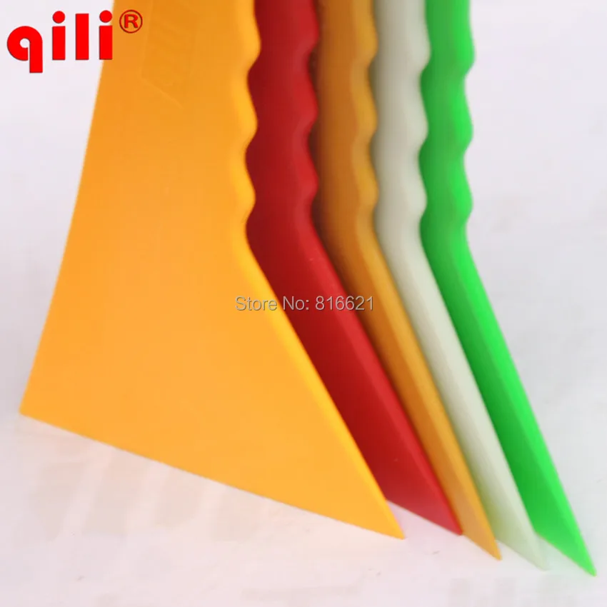 60 шт. Qili qg-34plastic tirangular Scaper промышленность Пол ручка швабры окно оттенок Плёнки установить Инструменты старый Плёнки Тематические товары про рептилий и земноводных инструмент