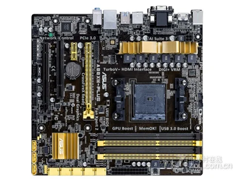 Asus A88XM-PLUS настольная системная плата AMD A88X разъем FM2/FM2 + DDR3 64 Гб SATA3 USB3.0 HDMI DVI Micro ATX