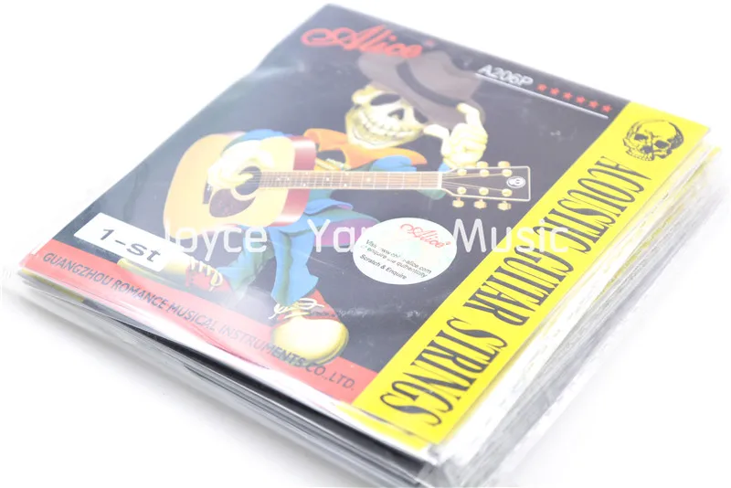 10 Pack A206P/011 Acoustic Guitar Strings 1st E-1 ...