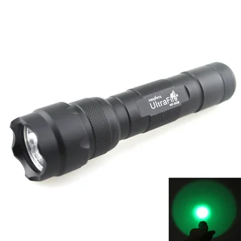 

U-F WF-502B 3W 1xCREE XR-E Q5 Green Light 520nm-535nm LED Flashlight (1x18650)