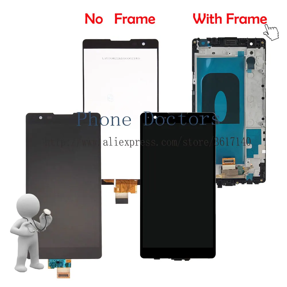 5.3'' New Full LCD DIsplay + Touch Screen Digitizer Assembly Frame Cover For LG X Power LG-K450 K450 US610 Black Tracking |