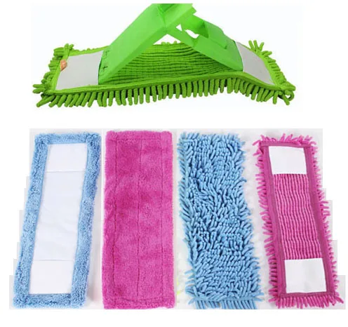 2 шт. складная Швабра из микрофибры 40 х12 см|mop cloth|flat mop headfloor head |