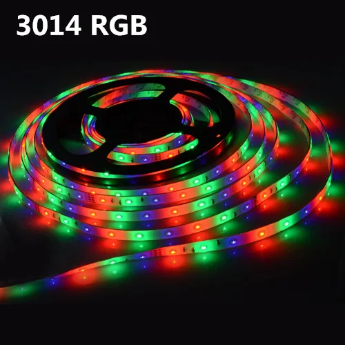 5 м/рулон RGB Светодиодная лента 2835 5050 3528 3014 SMD DC 12 В + 24Key пульт дистанционного