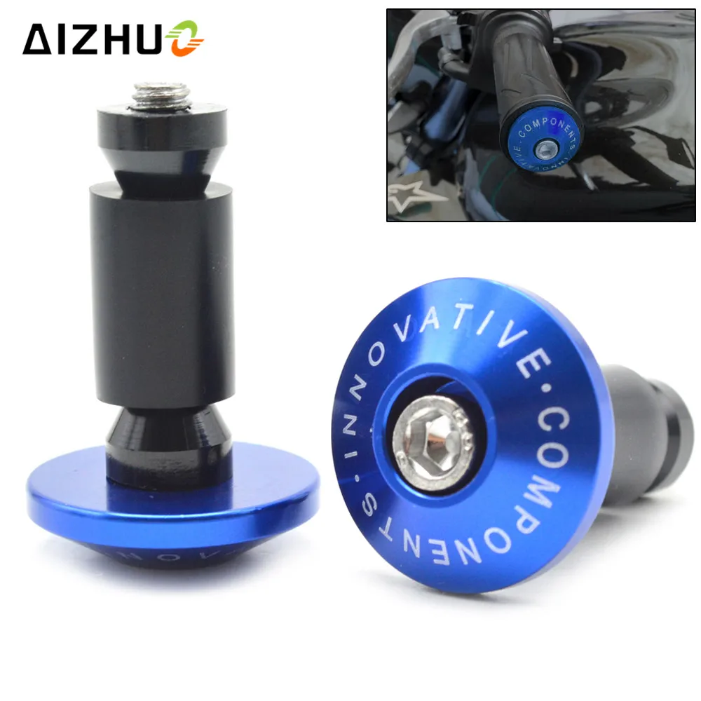 CNC Aluminum Motorcycle Handle Bar End Plug Motor accessory 7/8'' 22 Mm Handbar Ends For Yamaha