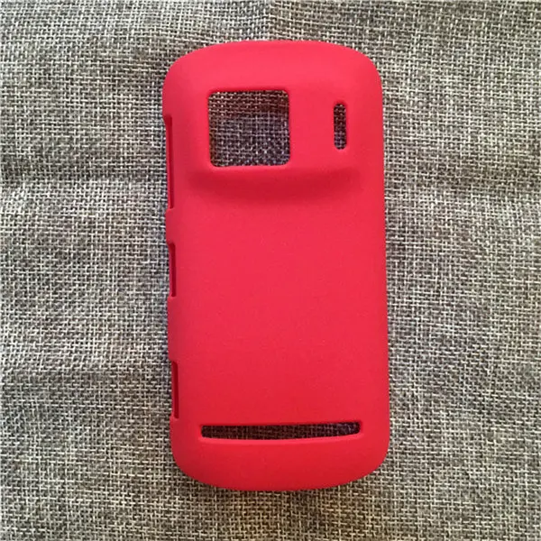 Ультратонкий Премиум матовый зыбучий песок жесткий матовый чехол для Nokia 808 матовый чехол для Nokia 808 с 2 пленкой для экрана - Цвет: Quicksand Red