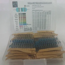 ^^Best Offers Free Shipping 1/4W 0.25W 122valuesx10pcs=1220pcs 0.33R~4.7M 1% Metal Film Resistor Assorted Kit ^^Best Offers Free Shipping 1/4W 0.25W 122valuesx10pcs=1220pcs 0.33R~4.7M 1% Metal Film Resistor Assorted Kit