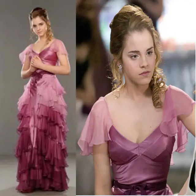 Elegant Hot Inspired Emma Watson Beautiful Prom Dresses In